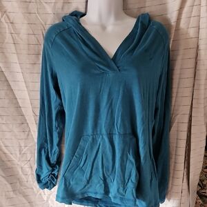 Teal Women's Hoodie Top